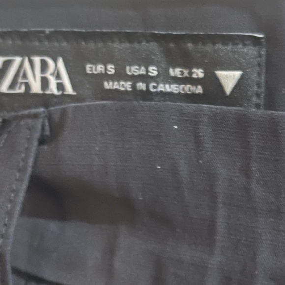Zara Elegant Black Wide-Leg Pants - Picture 4 of 7